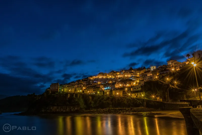 atardecer en lastres colunga