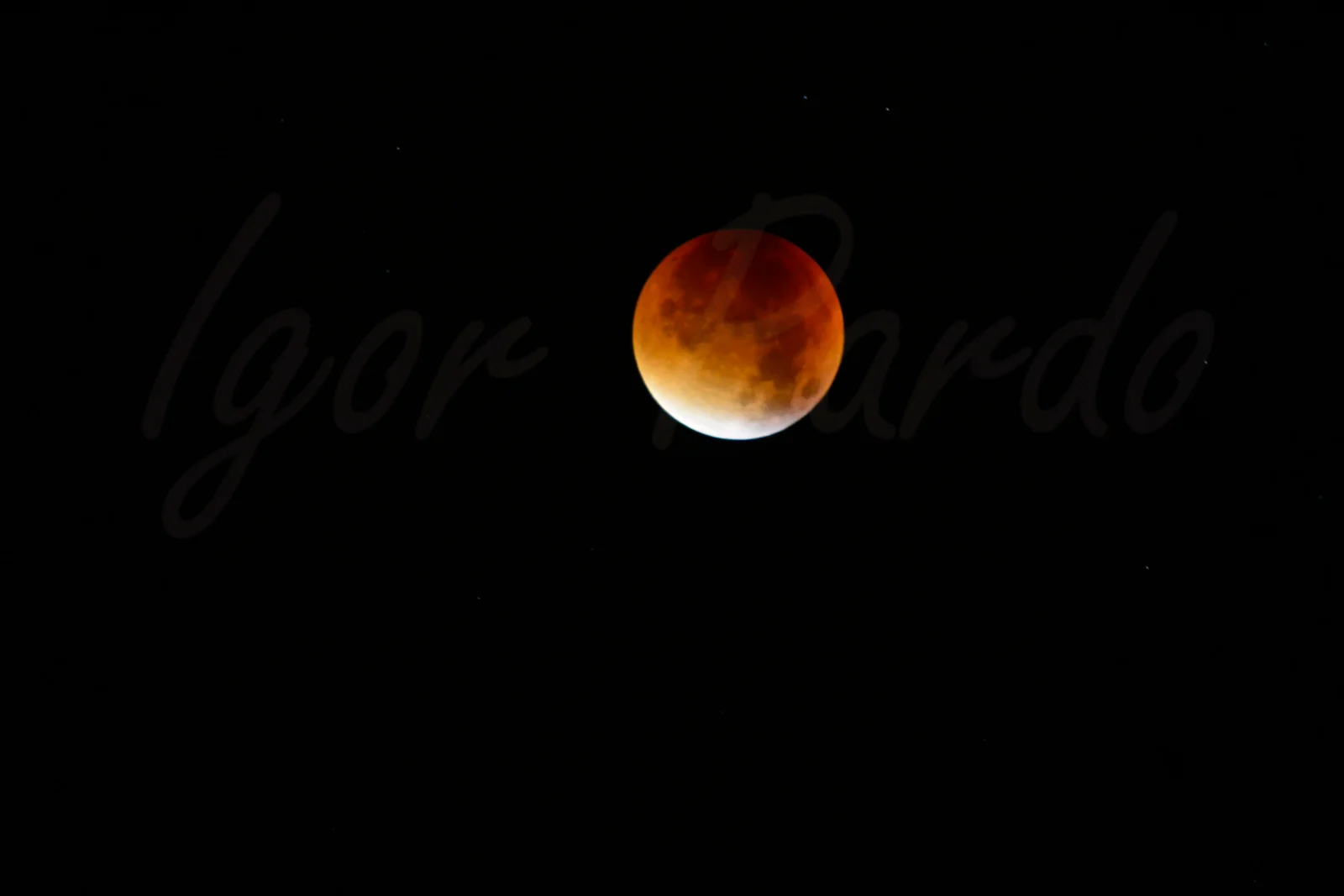 el eclipse lunar