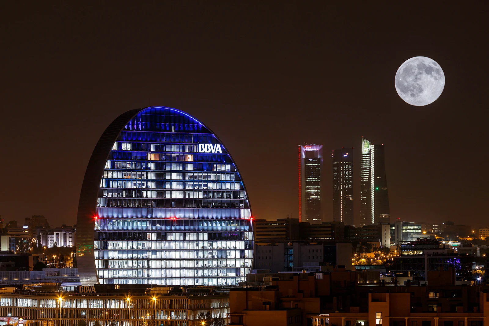 skyline madrid