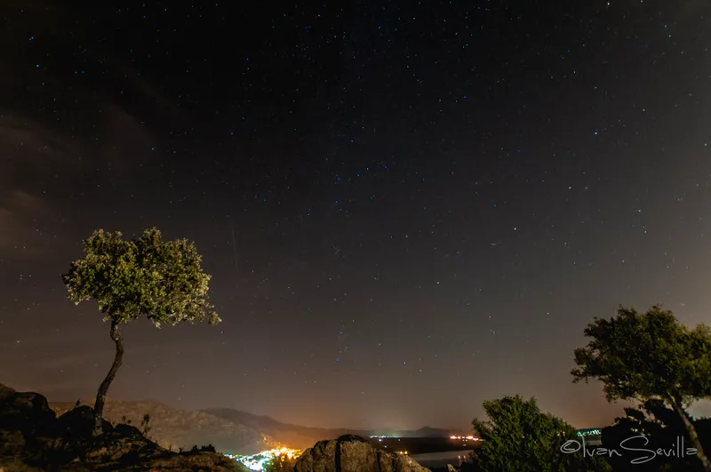 perseidas desde manzanares el real