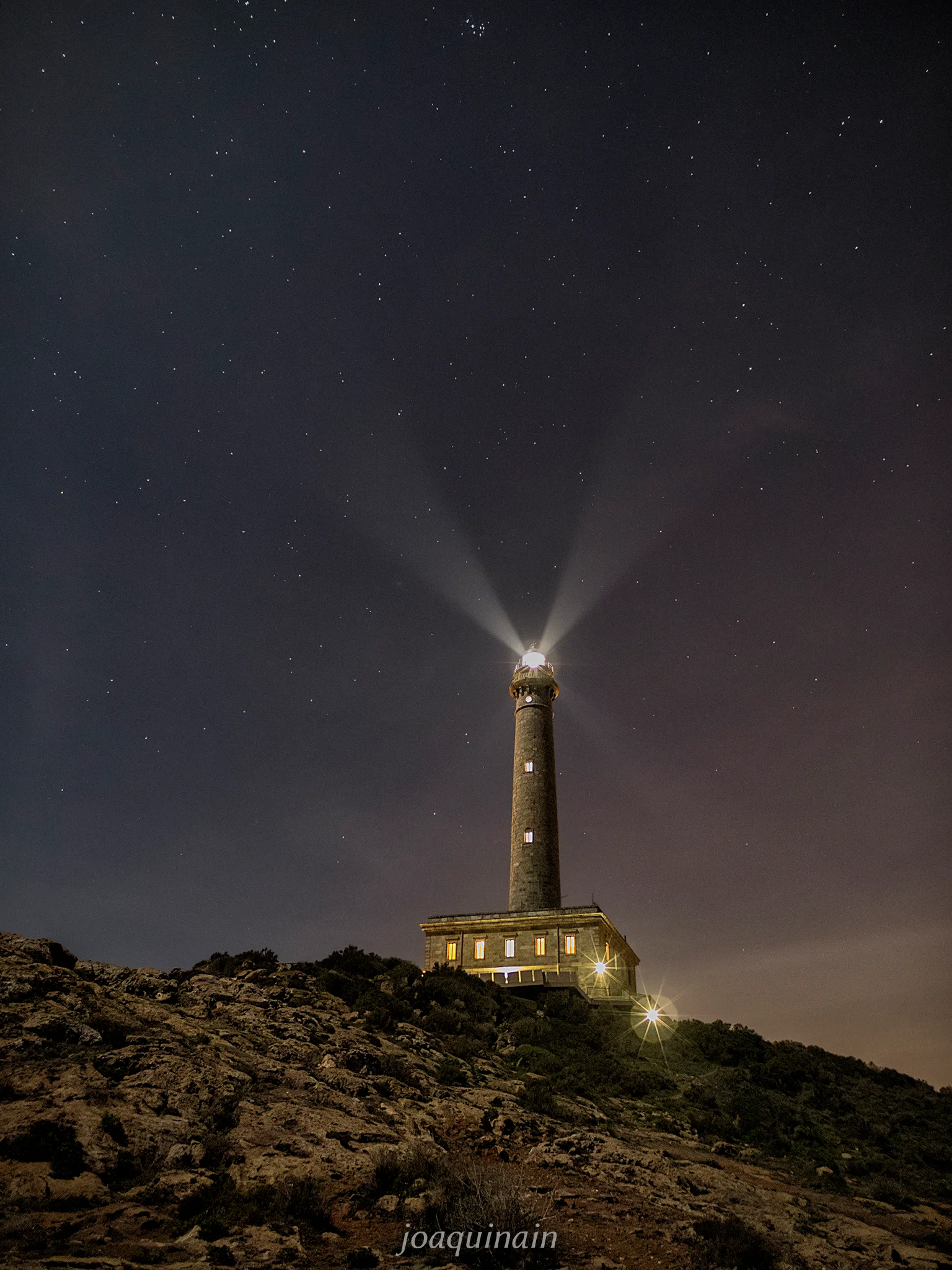 starry lighthouse