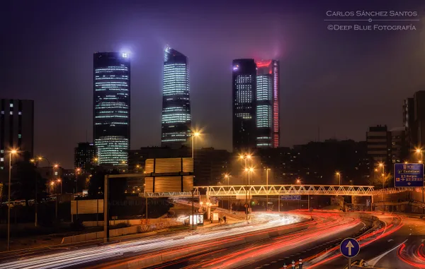 ctba madrid, fotografía nocturna en Madrid