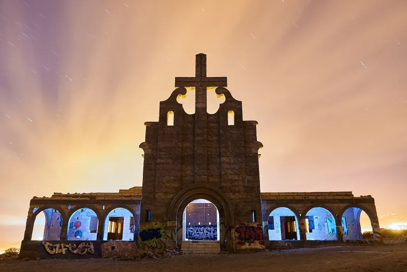 leproseria y pueblo fantasma de abades