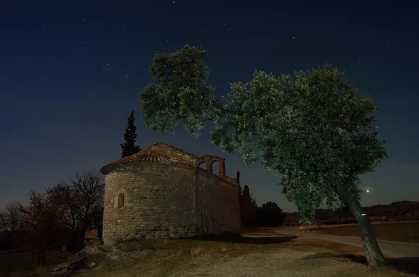 hermita de avi, fotografía nocturna en Avià