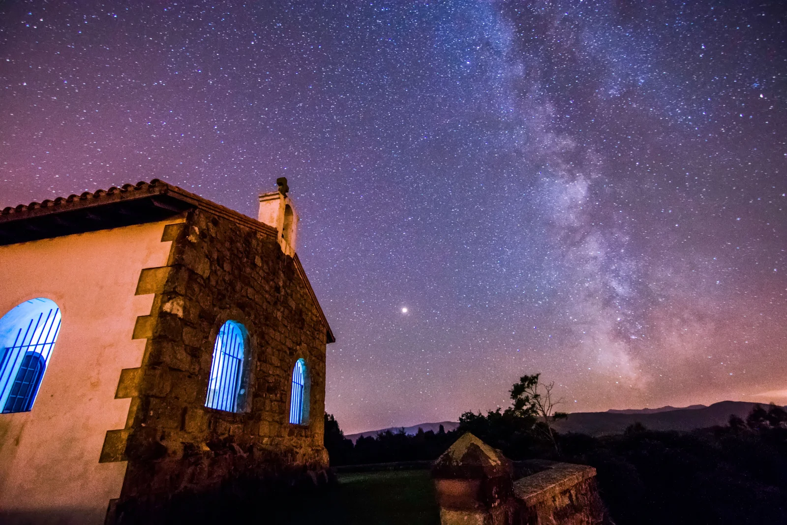 ermita de san esteban noche de estrellas