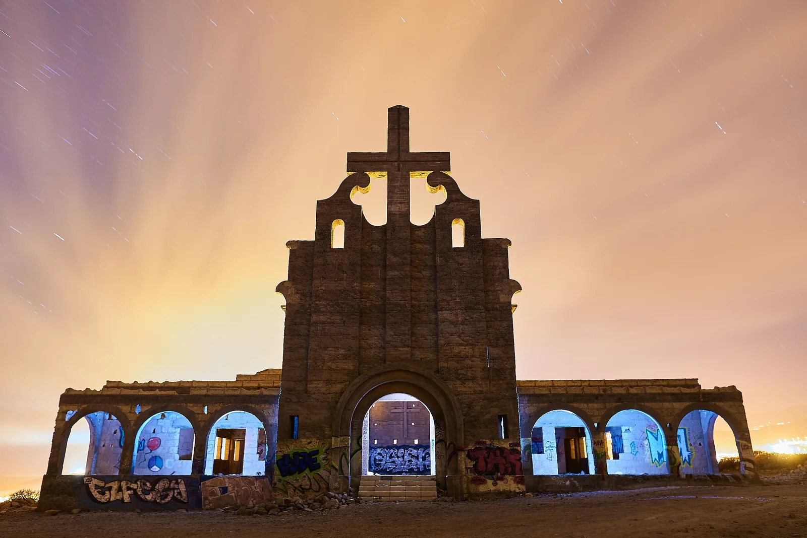 leproseria y pueblo fantasma de abades