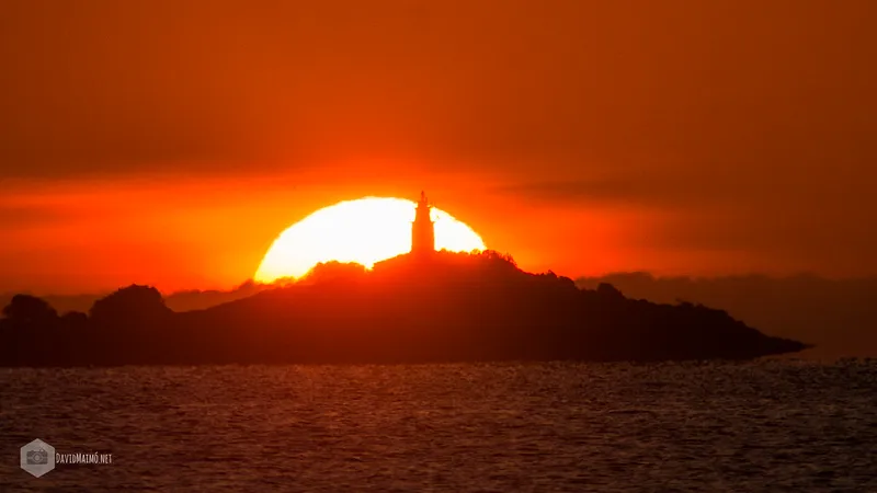 amanecer faro aucanada