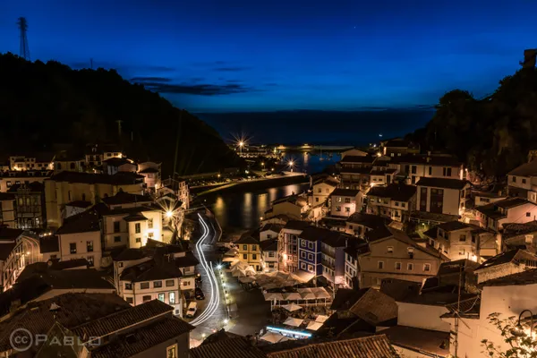 atardecer en cudillero
