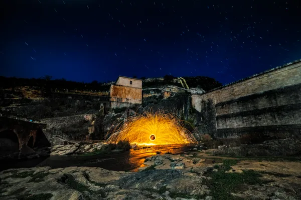 cumpleaos, fotografía nocturna en Patones