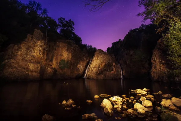hervidero, fotografía nocturna en Pedrezuela