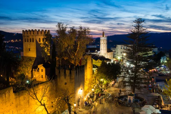 atardecer en chaouen