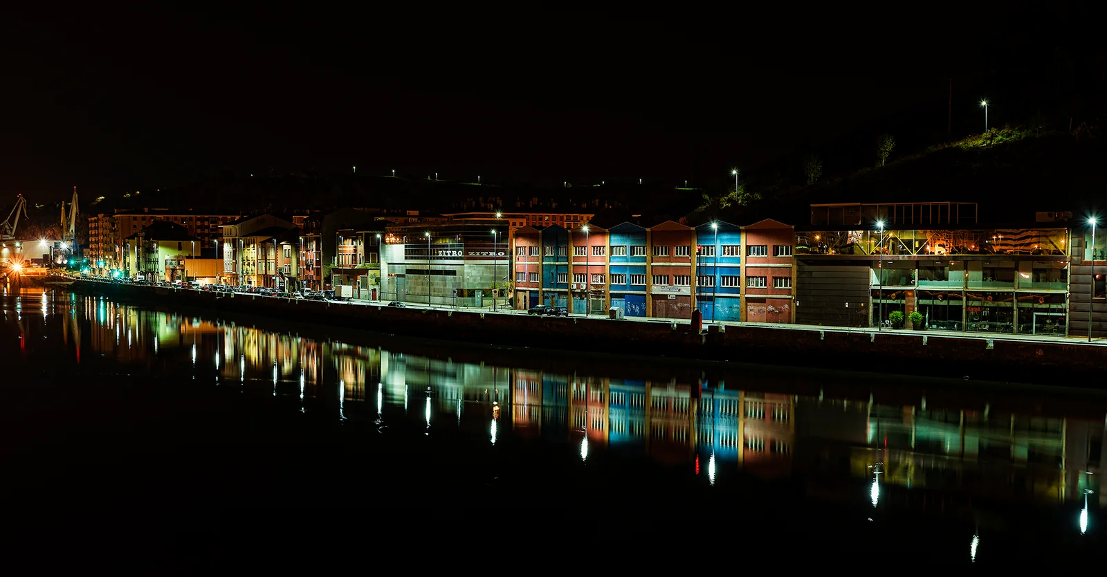 vista de erandio desde el cargadero de barakaldo