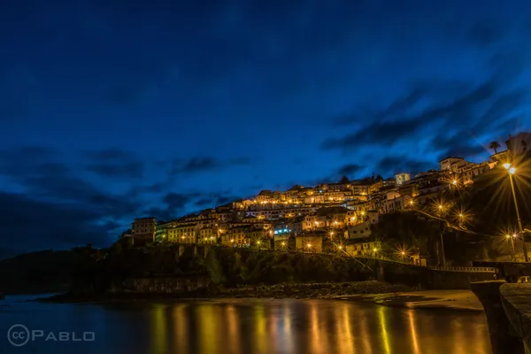 atardecer en lastres colunga