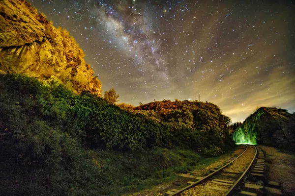 camino del centro galactico
