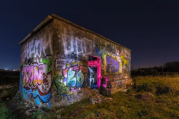 graffitis en la helada