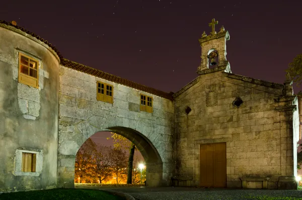 pazo de san roque, fotografía nocturna en Vigo