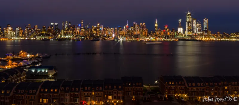 vista de manhattan desde new jersey union city