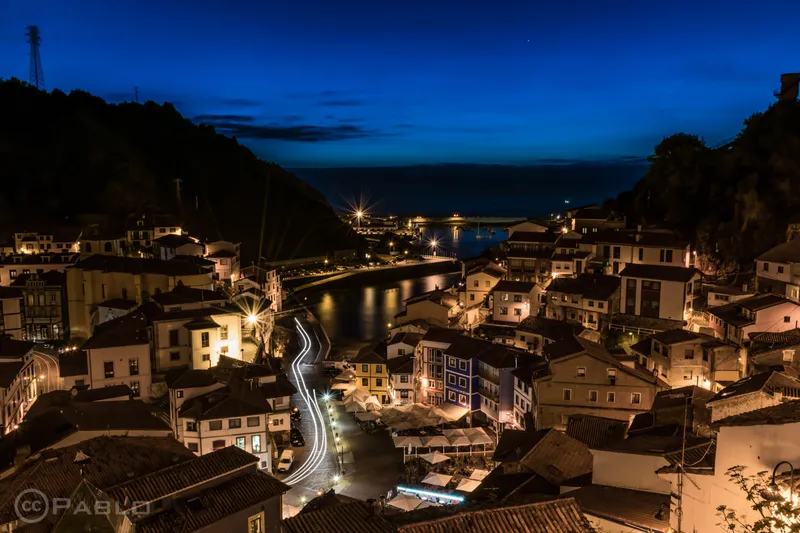 atardecer en cudillero