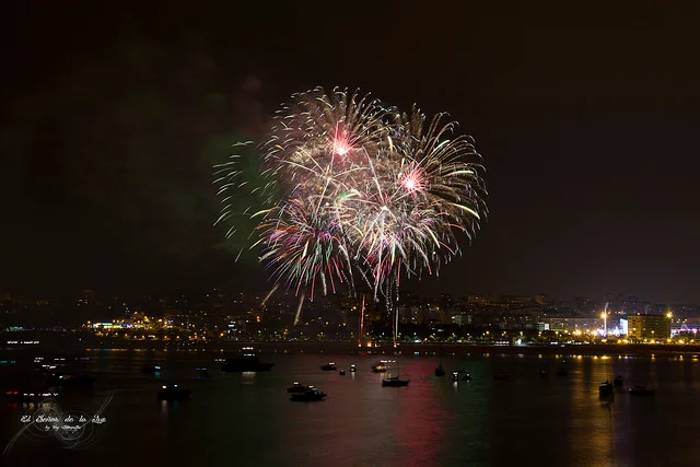 fuegos artificiales santiago