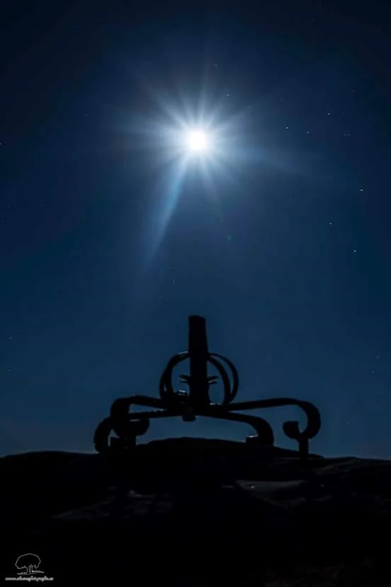 la luna en la pea muana