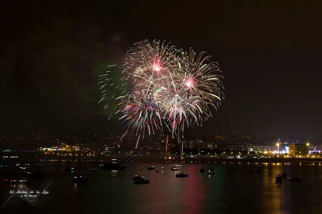 fuegos artificiales santiago