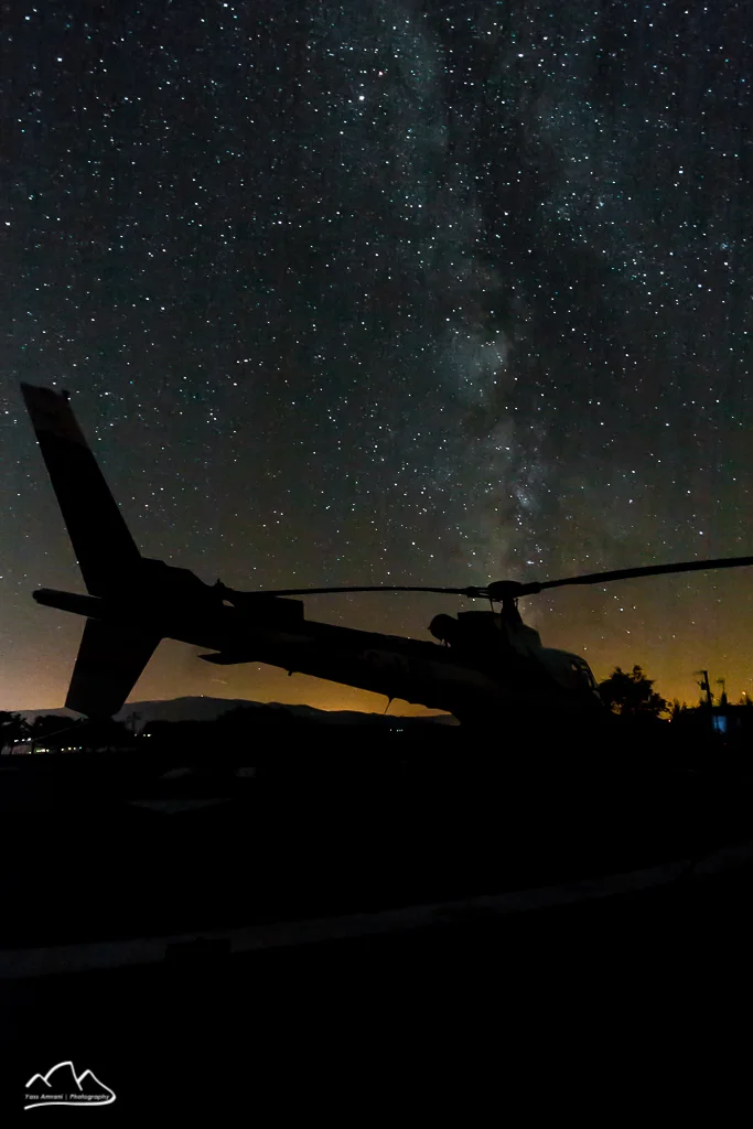 milky way over b3