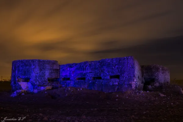 restos de un error, fotografía nocturna en Seseña