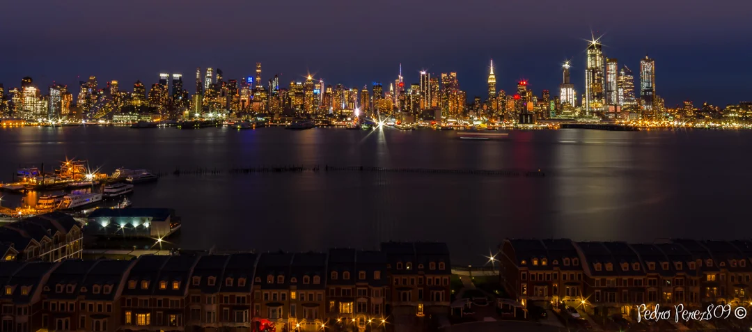 vista de manhattan desde new jersey union city