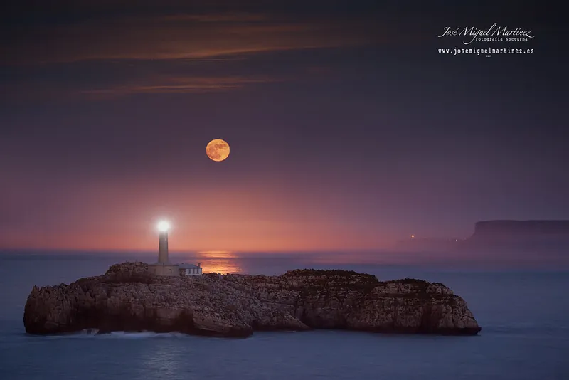 faro e isla de mouro santander