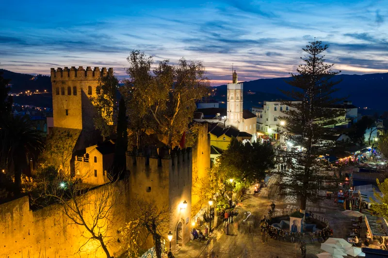 atardecer en chaouen